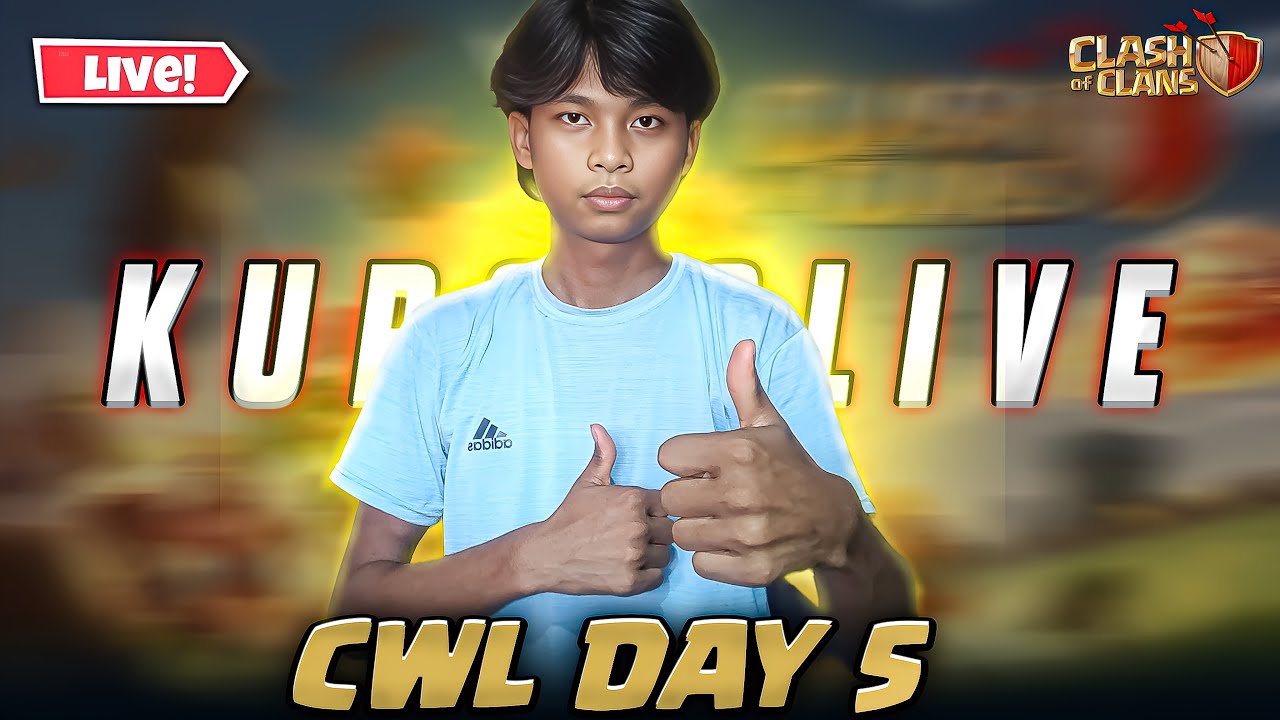 CWL Day 5 LIVE | Epic Attacks & War Strategy – Clash of Clans