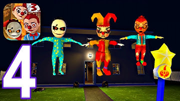 Horror Scary Baby Kids House 3 - Gameplay Walkthrough Part 4 - Full Game (iOS, Android)