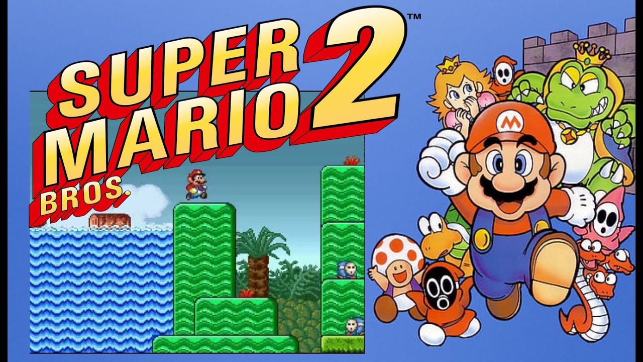 Historia de Super Mario 2 e o FINAL PERTUBADOR Feat