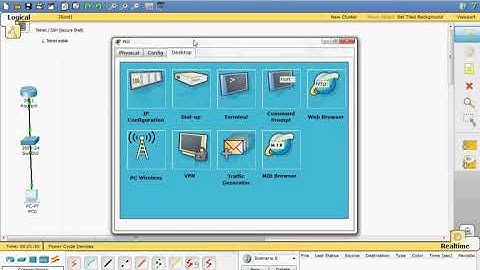 CARA Konfigurasi Telnet dan SSH - Packet Tracer