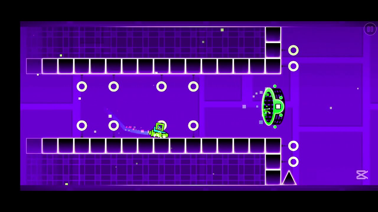 Geometry dash pt:1. I got 3 levels done!!! - YouTube