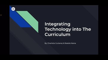 VOPP/CC- Integrating Technology into The Curriculum￼￼