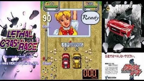 Lethal Crash Race - Arcade - Full Playthrough