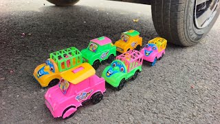 Best crushing Things with car! Crushing toy | toy ,bus,LPG gas tenker, rabbit, chili,truck,crush toy