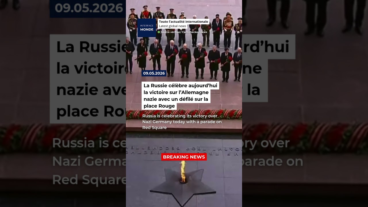 La Russie célèbre aujourd’hui la victoire sur l’Allemagne nazie