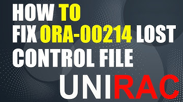 ORA-00214: control file version inconsistent with file [solved] || ORA-00214 || ORA 00214