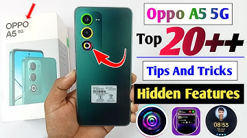 Oppo A5 5G Tips And tricks