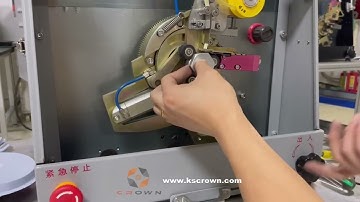 Thread Sealant PTFE Tape Wrapping Machine WL-1309 - Suzhou Crown