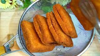 Fried Croquette Toast - korean street food || Ramzan Special 2024 || Egg Potato Toast