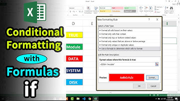 Conditional formatting with if formula in excel | conditional formatting with formulas