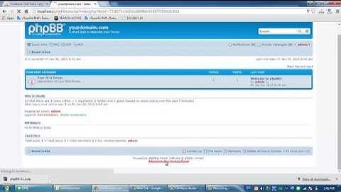 How to phpBB 3.1 installation Best Opensource Webboard Software on localhost
