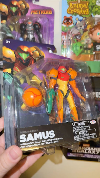 Samus Aran Metroid Prime 2 Jakks Pacific Nintendo Action Figures Super Smash Bros
