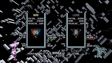 Tetris Effect: Connected Score Attack Lvl 26 Start 3,782,850 Full Session