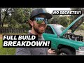 MY TRIPLE TURBO 12V 2ND GEN CUMMINS FULL BUILD WALKAROUND AND BREAKDOWN!! HISTORY AND FUTURE PLANS!