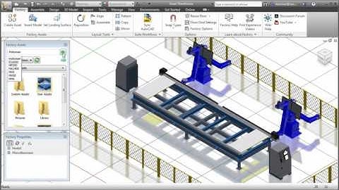 Autodesk Factory Design Suite - Publish share custom parametric assets video