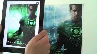 Green Lantern Poster - Augmented Reality by Zappar. screenshot 5