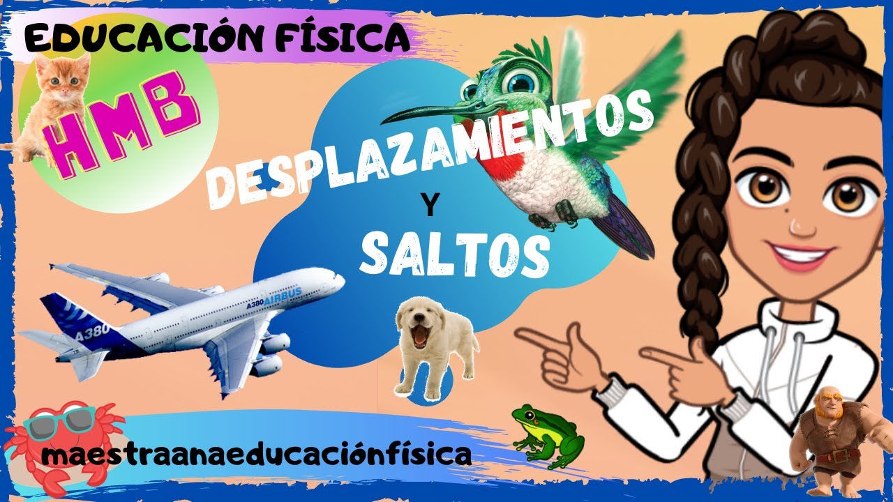 DESPLAZAMIENTOS Y SALTOS EN EL COLE. (HMB)