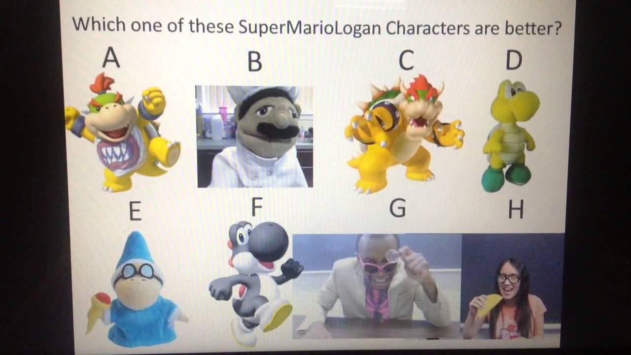 Which one of these SuperMarioLogan characters are better? #18 - YouTube