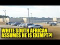 ICE Drops the Hammer on White South African Who Thought He Was Exempt