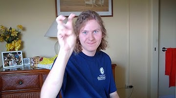 ASL 101 - Chapter 3 Video Assignment