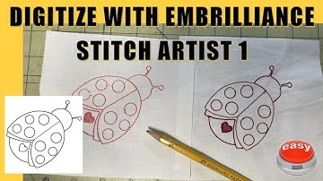 Master Digitizing With Embrilliance Stitch Artist: Perfect For Newbies!