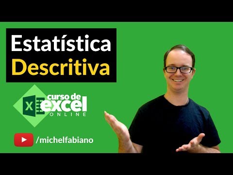 Vídeo: Como você faz uma tabela de estatísticas descritivas no Excel?