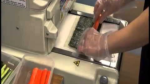 Suzumo Automatic Sushi Inside-out Rolling Machine SVR-BXA