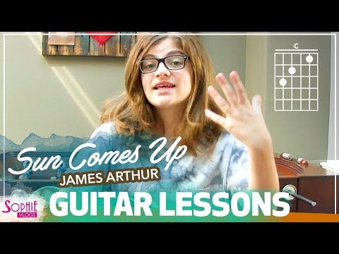 Sun Comes Up - Rudimental feat James Arthur | Easy Guitar Songs for Beginners & Chords (by Sophie)
