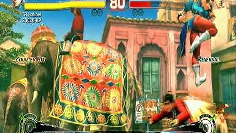 Super Street Fighter 4 Chun Li/Cammy Combos In Real Battles