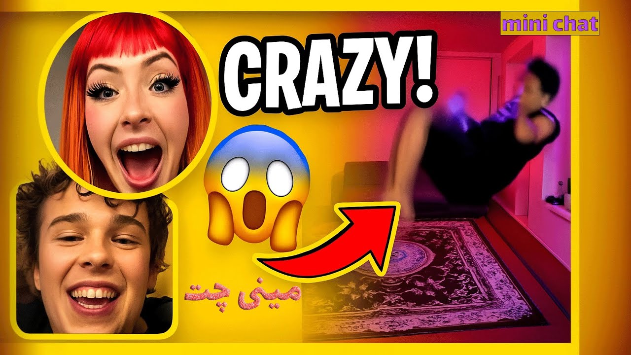 ری اکشن مردم به پارکور در مینی چت / reaction minichat - YouTube
