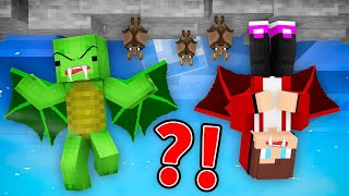 Mikey and JJ Survive As VAMPIRES in Minecraft (Maizen)