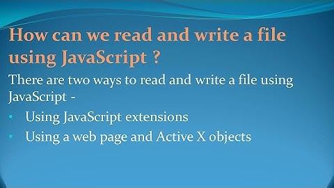 Javascript Interview Questions and Answers for freshers and experienced– Part 5