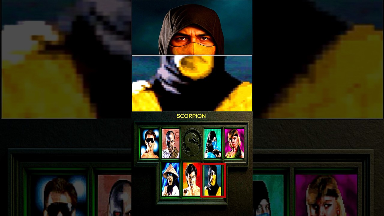 Реальный облик первых персонажей легендарной аркадной игры Mortal Kombat.