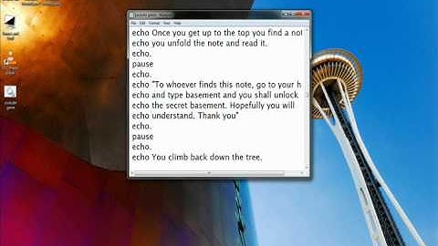 Notepad Game Tutorial Part 8 of 9