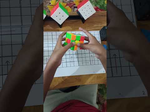 How to solve 3/3 Rubiks cube in easy way with algorithms #shots  @chotucubesolver