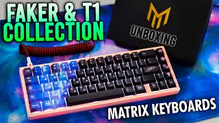 Matrix x Faker & T1 Collection Unboxing & Review! (Matrix Keyboards)