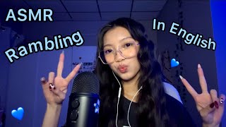 ASMR|Rambling In ENGLISH (Whisper)~asmr elle~ screenshot 5