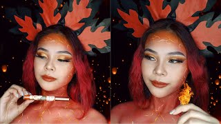 FIRE ELEMENT MAKEUP 🔥🔥
