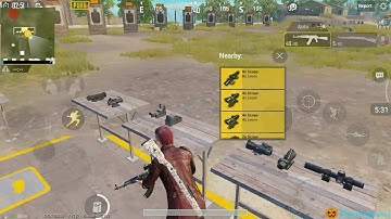 15x scope in PUBG Mobile | Convert 3x into 15x or 8x or 6x or red dot