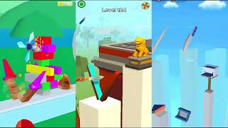 Don't Slice The Cat | Master Slice | Almost Cut - All Levels Gameplay Android, iOS screenshot 4