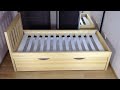 Кровать из дерева|Wooden bed|Holzbett