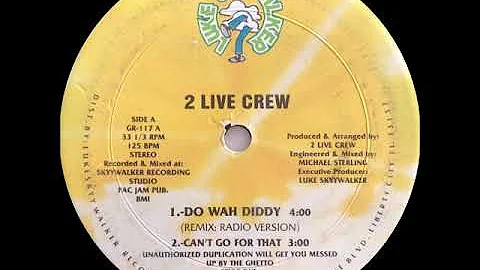 The 2 Live Crew - I Can't Go For That (Luke Skyywalker Records 1988)