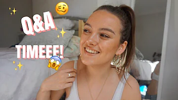 Q&A!!!!!! | how i met my boyf, post-degree plans + weight gain at uni | ames banks