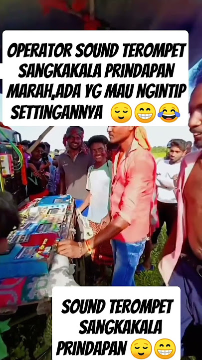 Operator sound terompet prindapan marah2 😁. #soundprindapan #prindapan #videokocak #kocak #konyol