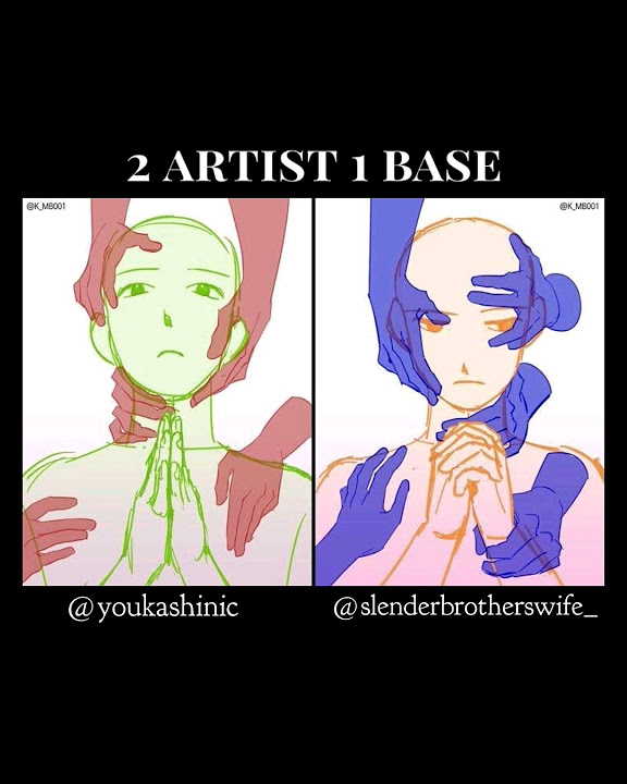 Collab, 2 artist 1 base?🫢 collab collaboration artwork artist art Collab, 2 artist 1 base?🫢 collab collaboration artwork artist art