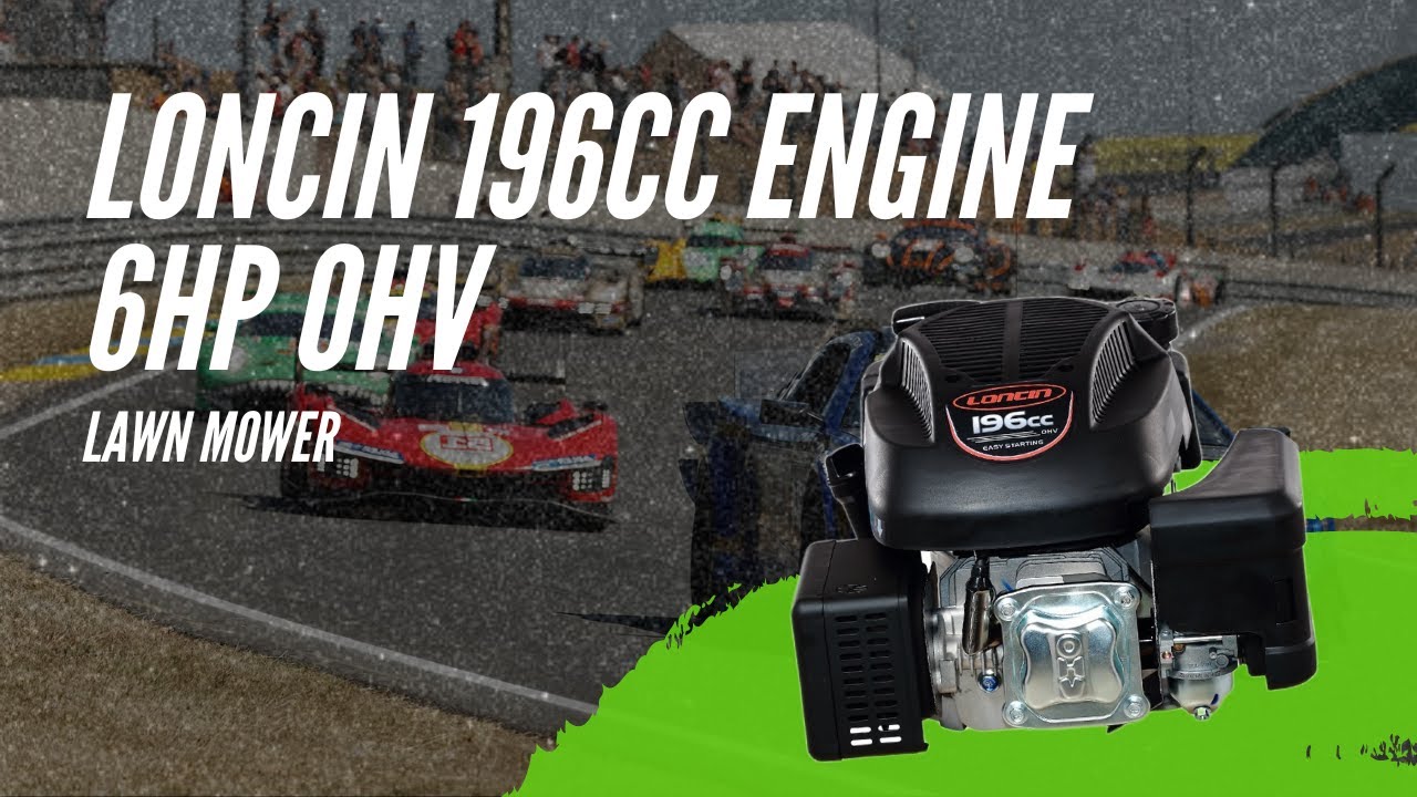Loncin Lawn Mover 196cc Engine 6hp OHV - Technology 0030