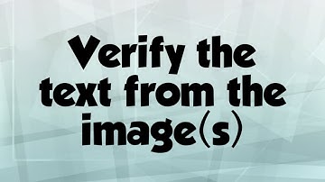 Verify the text from the image(s)