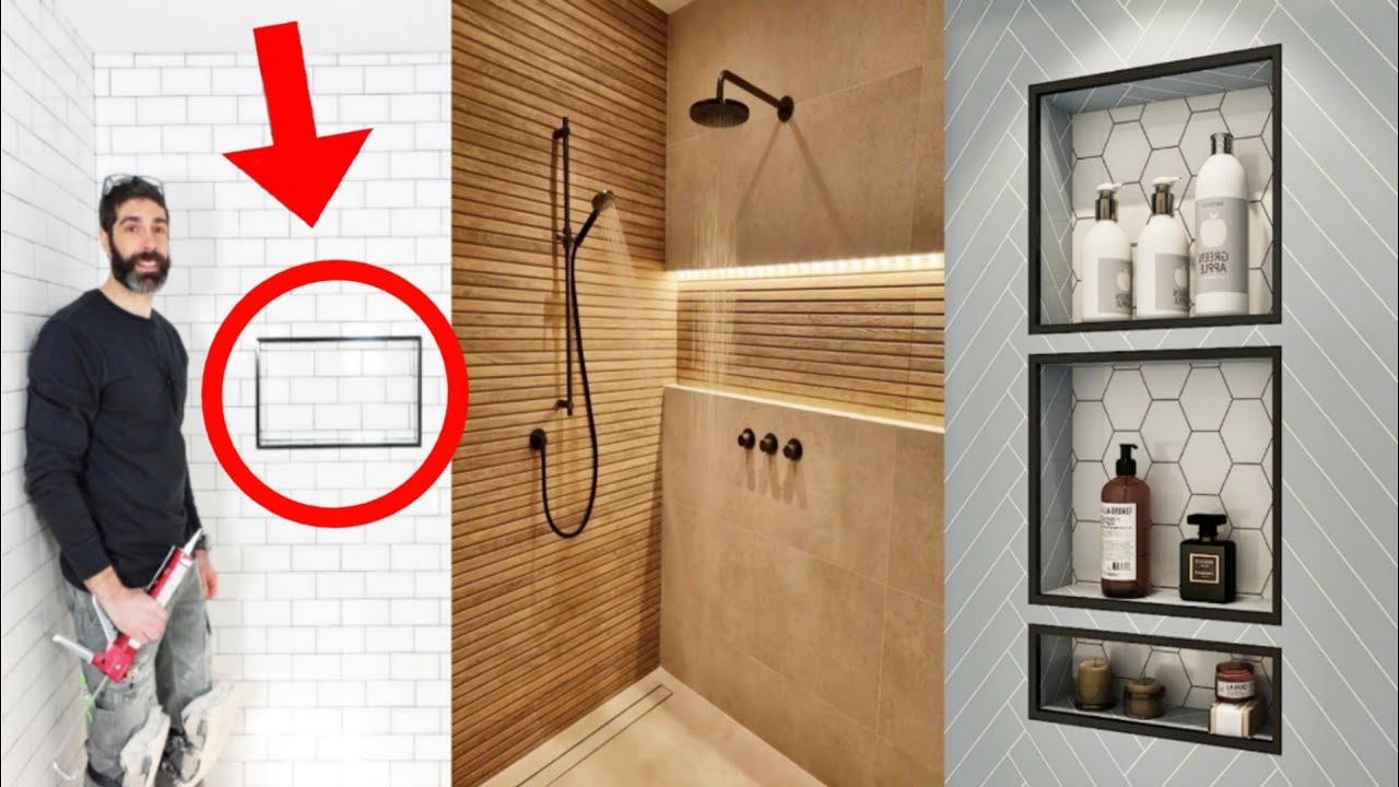 10 Nifty Ways to Fit a Shelf in Your Shower