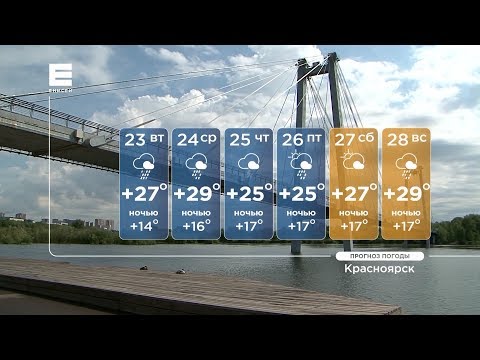 Синоптики рассказали о погоде на неделю в Красноярске и крае