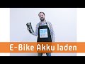 E-Bike Akku richtig laden